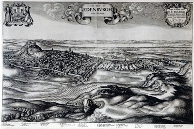 The City of Edinburgh from the South by Scottish School